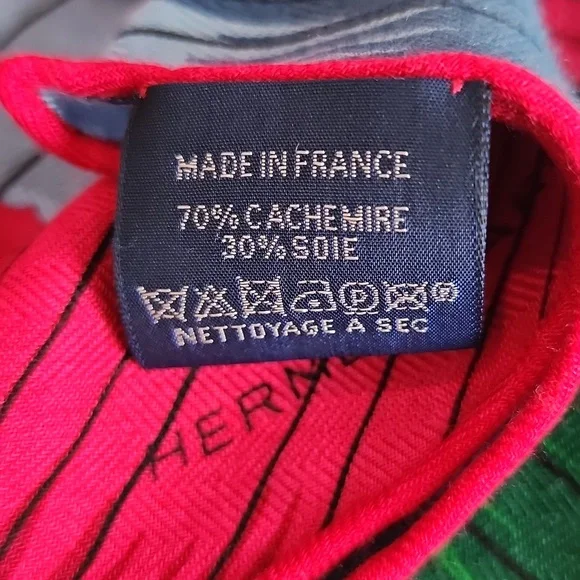 Hermès Cheval Punk Scarf/Losange Cashmere & Silk - Picture 10 of 14